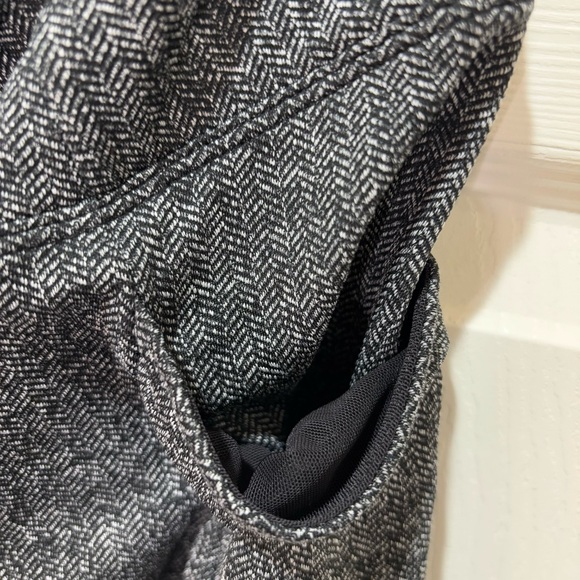 Athleta Herringbone Mercer Tight Black & White | size L - Picture 12 of 16